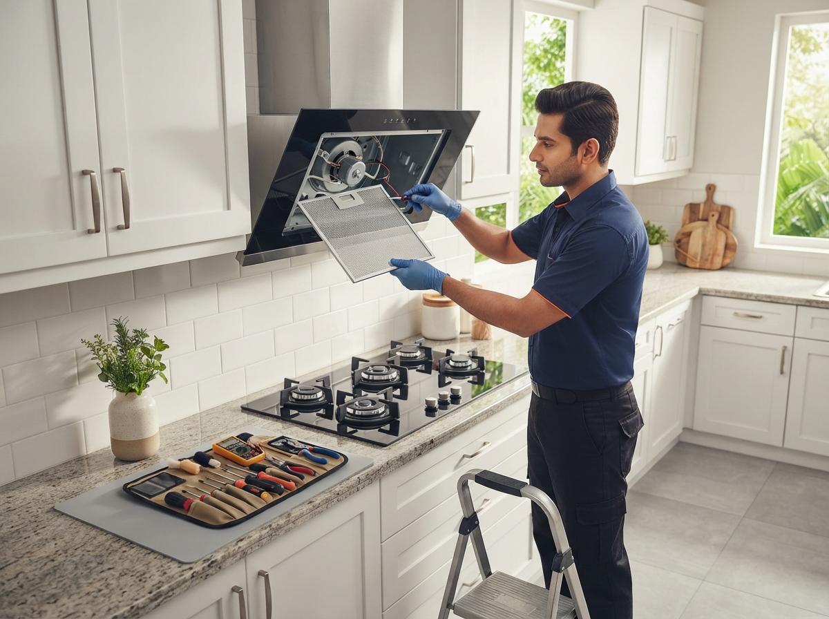 Kitchen Chimney Cleaning & Repair